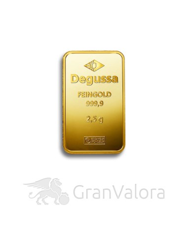 2,5g Goldbarren (Umicore, Valcambi)