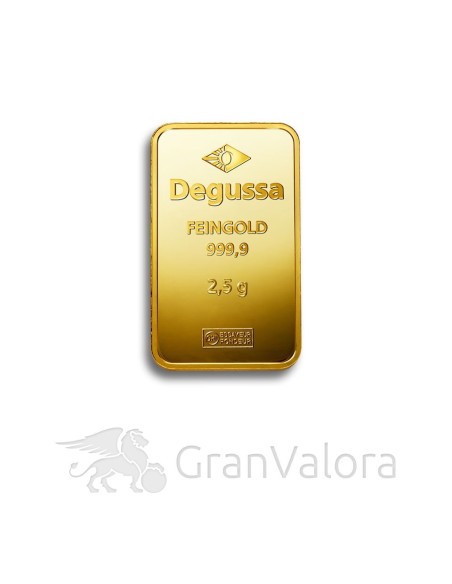 2,5g Goldbarren (Umicore, Valcambi)