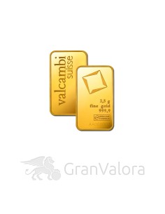 2,5g Goldbarren (Umicore, Valcambi)