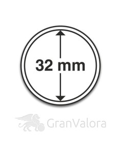 Münzkapsel für 30g Gold Panda 2017 - GranValora 2