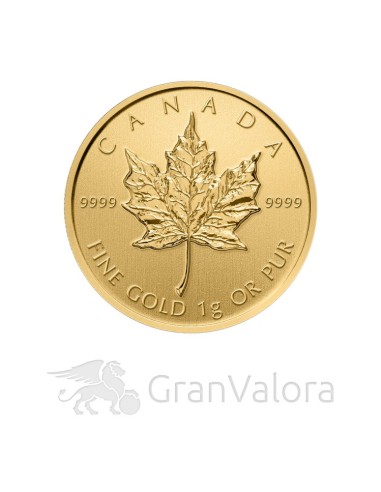 Gold Maplegram (8 x 1 Gramm Goldmünzen)