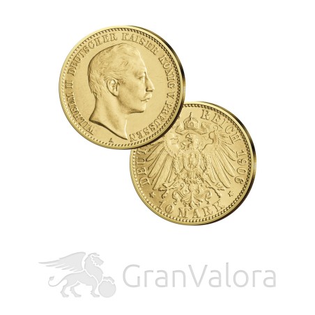 Deutsches Kaiserreich 10 Mark  Wilhelm II