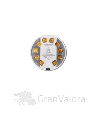 10 x 1 g Gold Multidisc