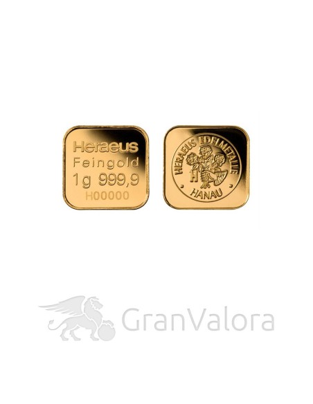 10 x 1 g Gold Multidisc