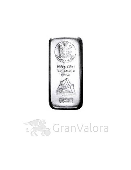 1kg Fiji Silbermünzbarren