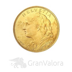 10 Schweizer Franken Vreneli 2