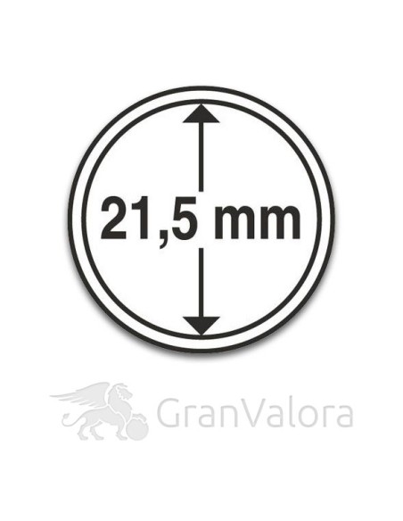 Münzkapsel 21,5 mm - GranValora