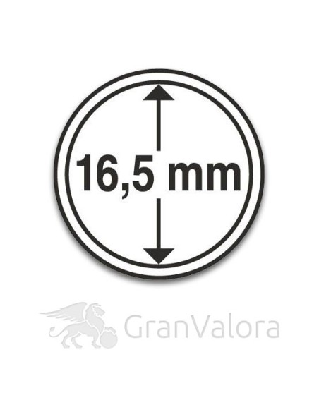 Münzkapsel 16,5 mm - GranValora