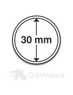 Münzkapsel 30mm  - GranValora 2