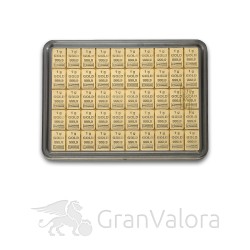 50 x 1g Gold Tafelbarren (Goldtafel) - GranValora