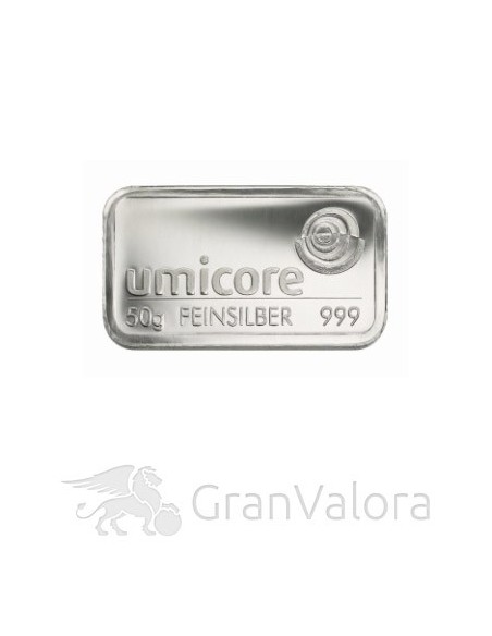 50g Silberbarren