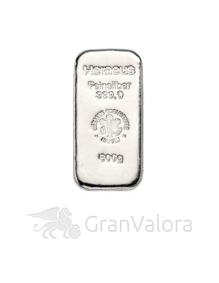 500g Silberbarren