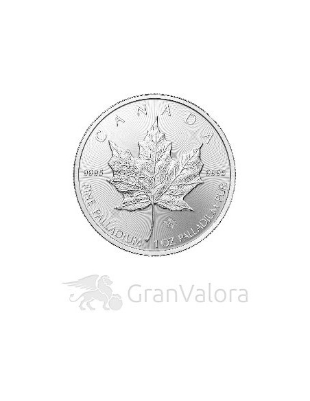 1oz Palladium Maple Leaf