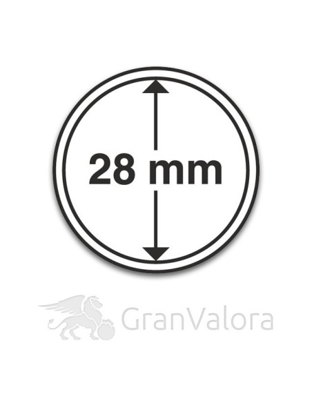 Münzkapsel für 1/2 oz Gold Philharmoniker