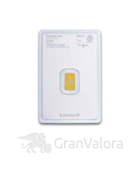 1 g Gold Kinebarren Heraeus - GranValora