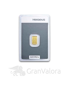 1 g Gold Kinebarren Heraeus - GranValora 2