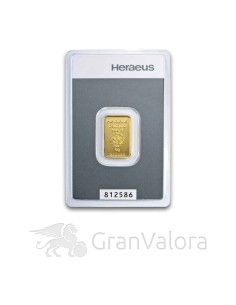 5 g Gold Kinebarren Heraeus - GranValora 2