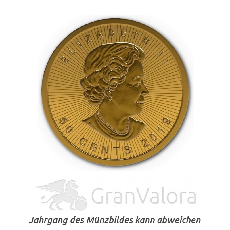 Gold Maplegram (25 x 1 Gramm Goldmünzen)