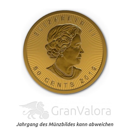 Gold Maplegram (25 x 1 Gramm Goldmünzen)