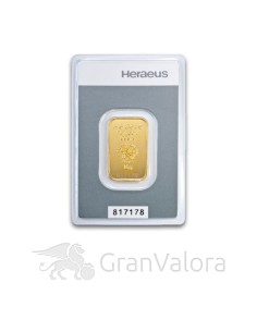 10 g Gold Kinebarren Heraeus - GranValora 2