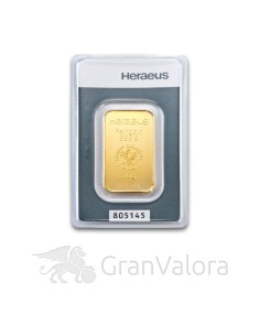 20 g Gold Kinebarren Heraeus - GranValora 2