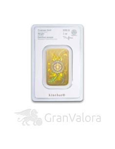 1 oz Gold Kinebarren Heraeus - GranValora