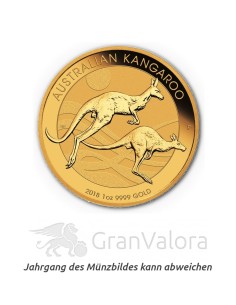 1 oz Gold Känguru (Nugget) ältere Jahrgänge
