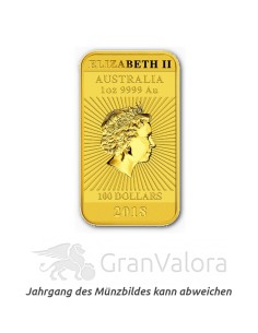 1 oz Goldbarren Drache ältere Jahrgänge 2