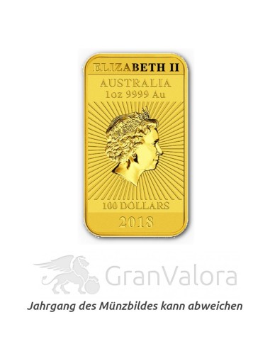 1 oz Goldbarren Drache ältere Jahrgänge