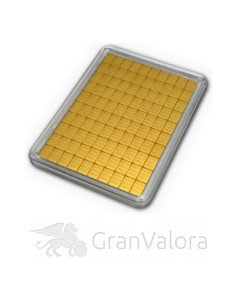 100 x 0,5g Gold Tafelbarren (Goldtafel, CombiBar) 2