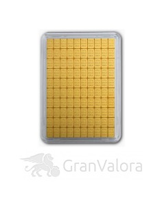 100 x 0,5g Gold Tafelbarren (Goldtafel, CombiBar)