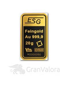 20g Gold Responsible Goldbarren 2