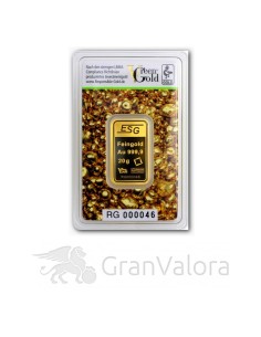 20g Gold Responsible Goldbarren