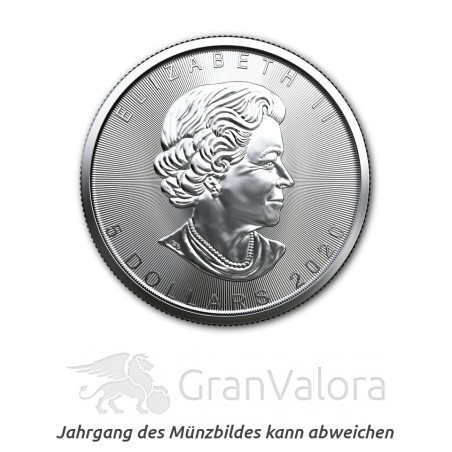 1 oz Silber Maple Leaf