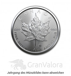 1 oz Silber Maple Leaf
