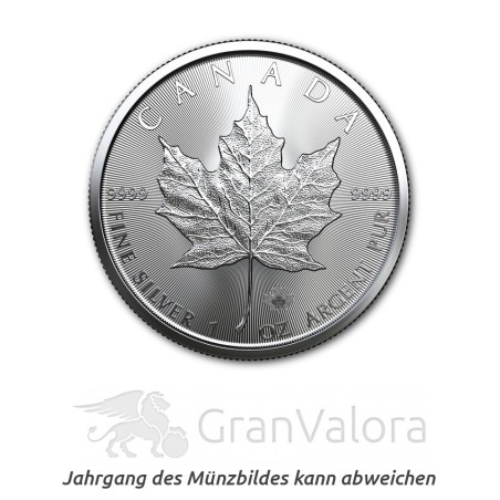 1 oz Silber Maple Leaf