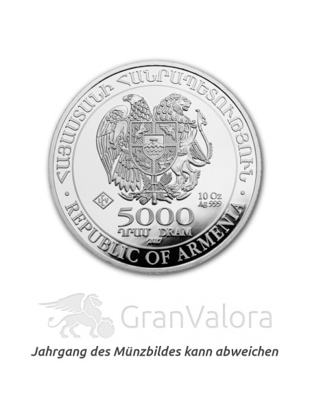 10 oz Silber Arche Noah - GranValora