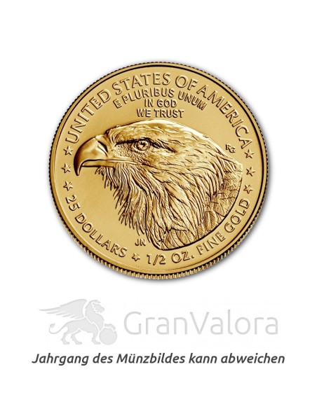 1/2 oz Gold American Eagle - GranValora