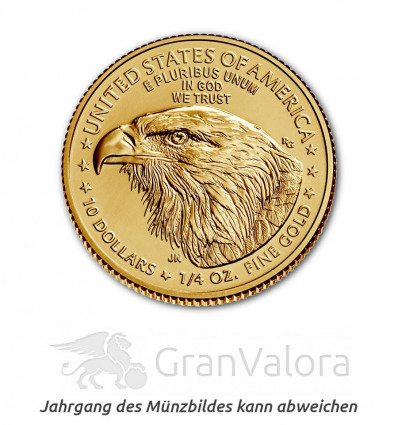 1/4 oz Gold American Eagle