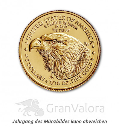 1/10 oz Gold American Eagle