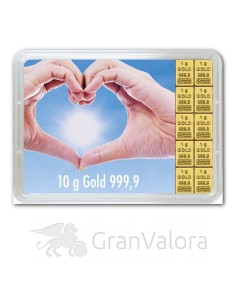 10g Gold Geschenkbarren - Goldene Zukunft