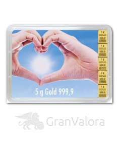 5g Gold Geschenkbarren - Goldene Zukunft