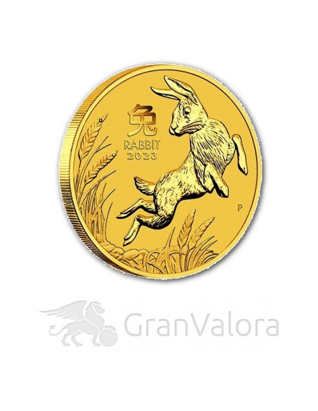 1 oz Gold Lunar III Hase 2023