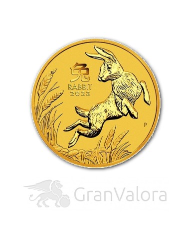 1 oz Gold Lunar III Hase 2023