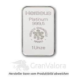 1 oz Platinbarren