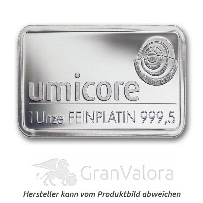 1 oz Platinbarren