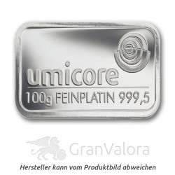 100 g Platinbarren 2