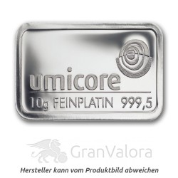 10 g Platinbarren