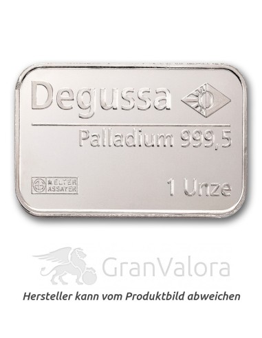 1 oz Palladiumbarren