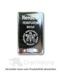 5g Platinbarren